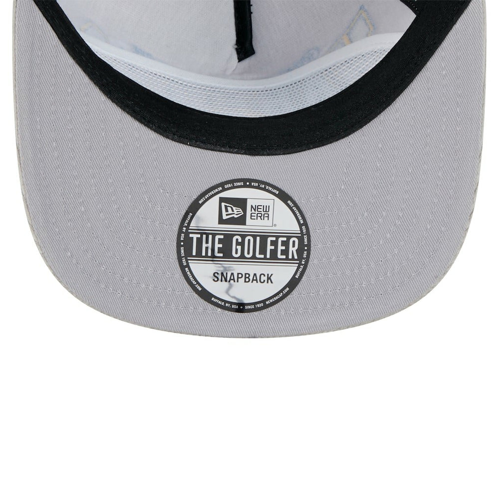 Golden State Warriors Throwback Corduroy Golfer Snapback Hat Gray