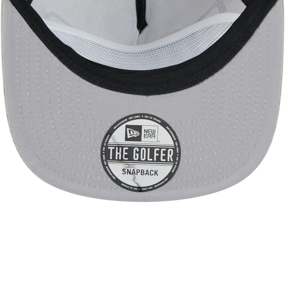 Milwaukee Bucks Throwback Corduroy Golfer Snapback Hat Gray