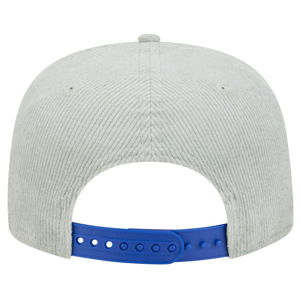 Philadelphia 76ers Throwback Corduroy Golfer Snapback Hat Gray