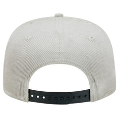Chicago Bulls Throwback Corduroy Golfer Snapback Hat Gray