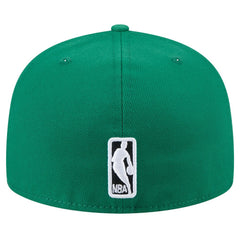 Boston Celtics Throwback Pennant 59FIFTY Fitted Hat Kelly Green