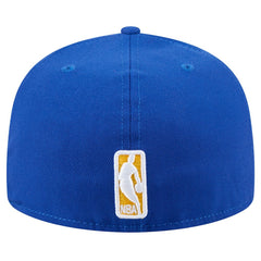 Golden State Warriors Throwback Pennant 59FIFTY Fitted Hat Royal