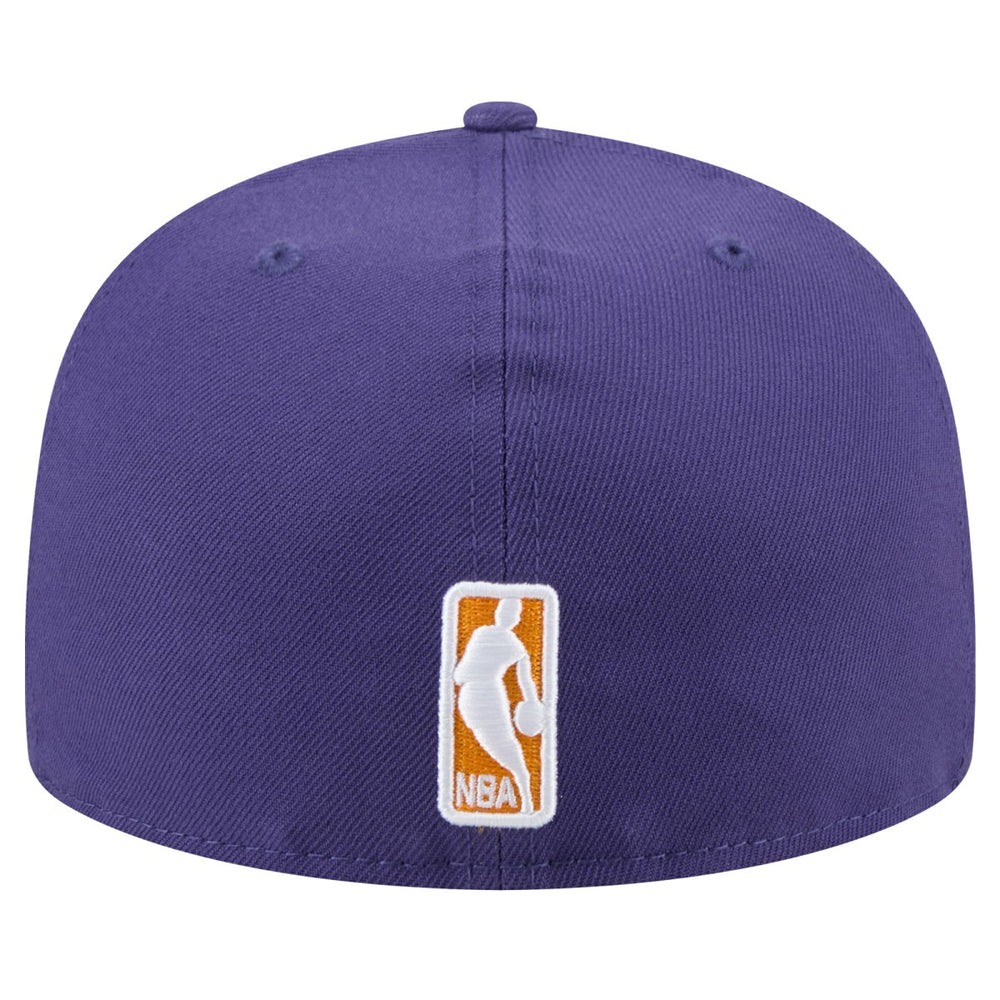Phoenix Suns Throwback Pennant 59FIFTY Fitted Hat Purple