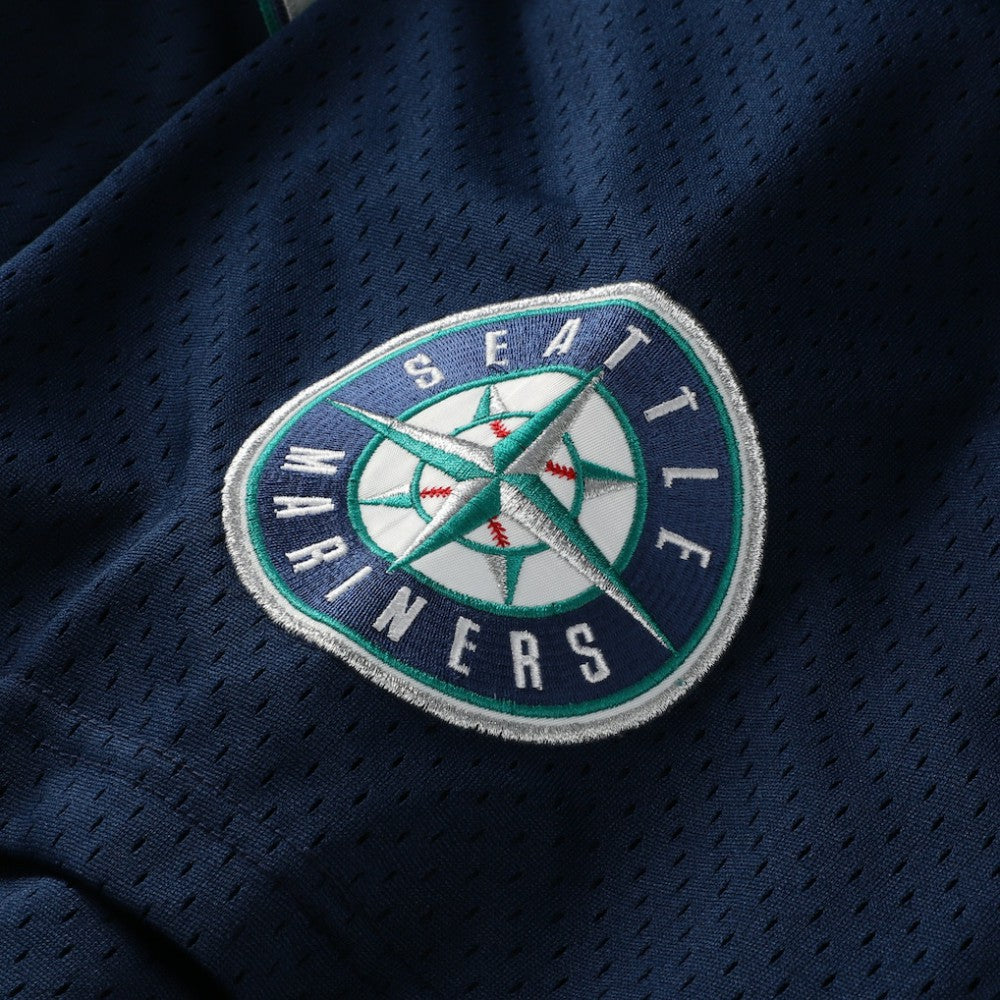 Seattle Mariners Mitchell & Ness Big & Tall Cooperstown Collection Mesh Batting Practice Jersey - Navy Jerseys