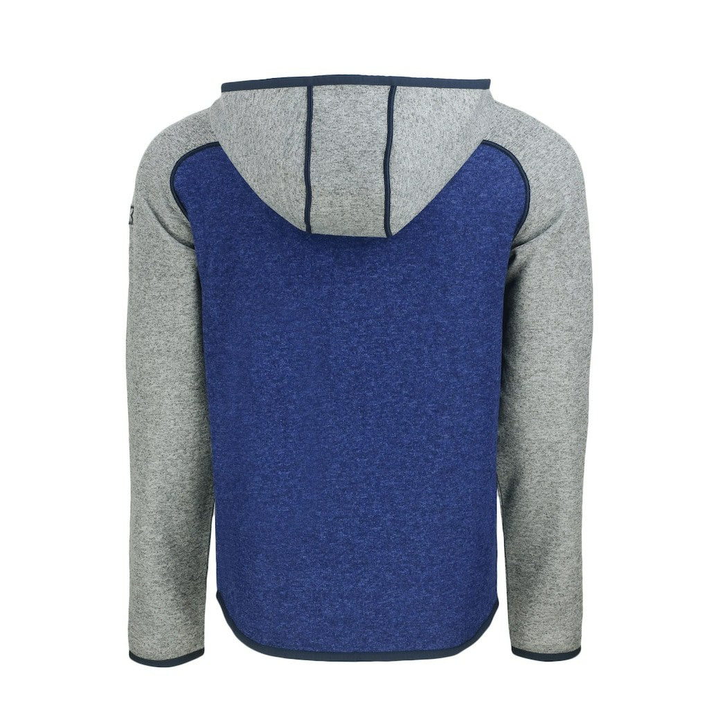 New York Giants Cutter & Buck Mainsail Full-Zip Hooded Jacket Heather Royal
