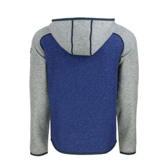 New York Giants Cutter & Buck Mainsail Full-Zip Hooded Jacket Heather Royal
