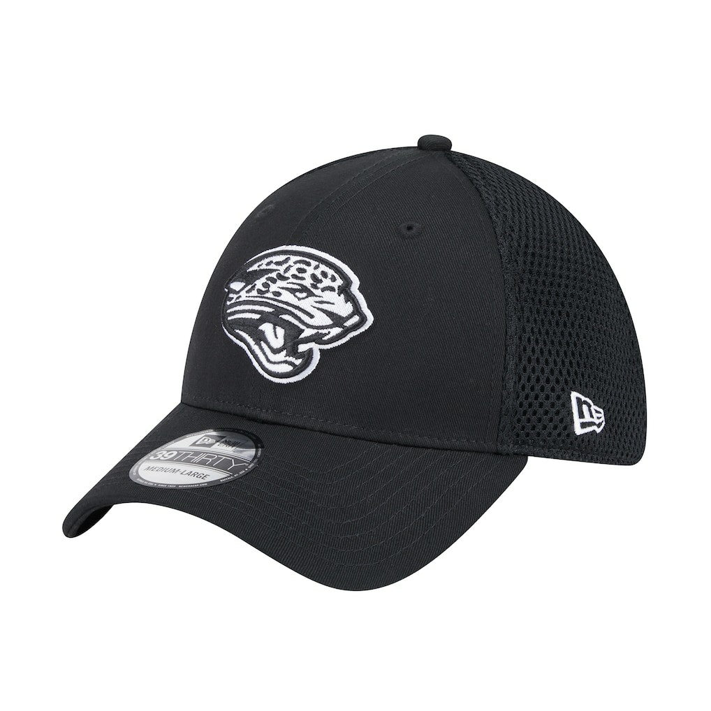 New Era Jacksonville Jaguars Black Main Neo 39THIRTY Flex Hat