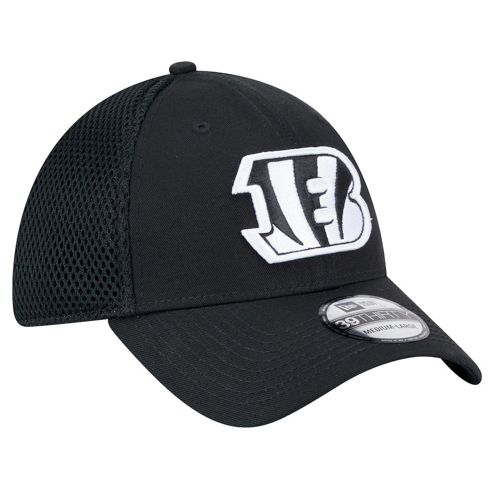 New Era Cincinnati Bengals Black Main Neo 39THIRTY Flex Hat