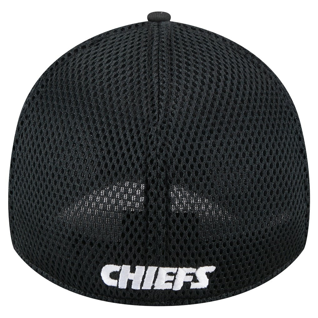 New Era Kansas City Chiefs Black Main Neo 39THIRTY Flex Hat