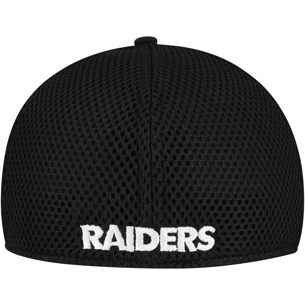 New Era Las Vegas Raiders Black Main Neo 39THIRTY Flex Hat