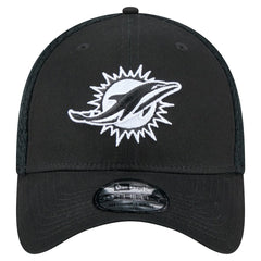 New Era Miami Dolphins Black Main Neo 39THIRTY Flex Hat