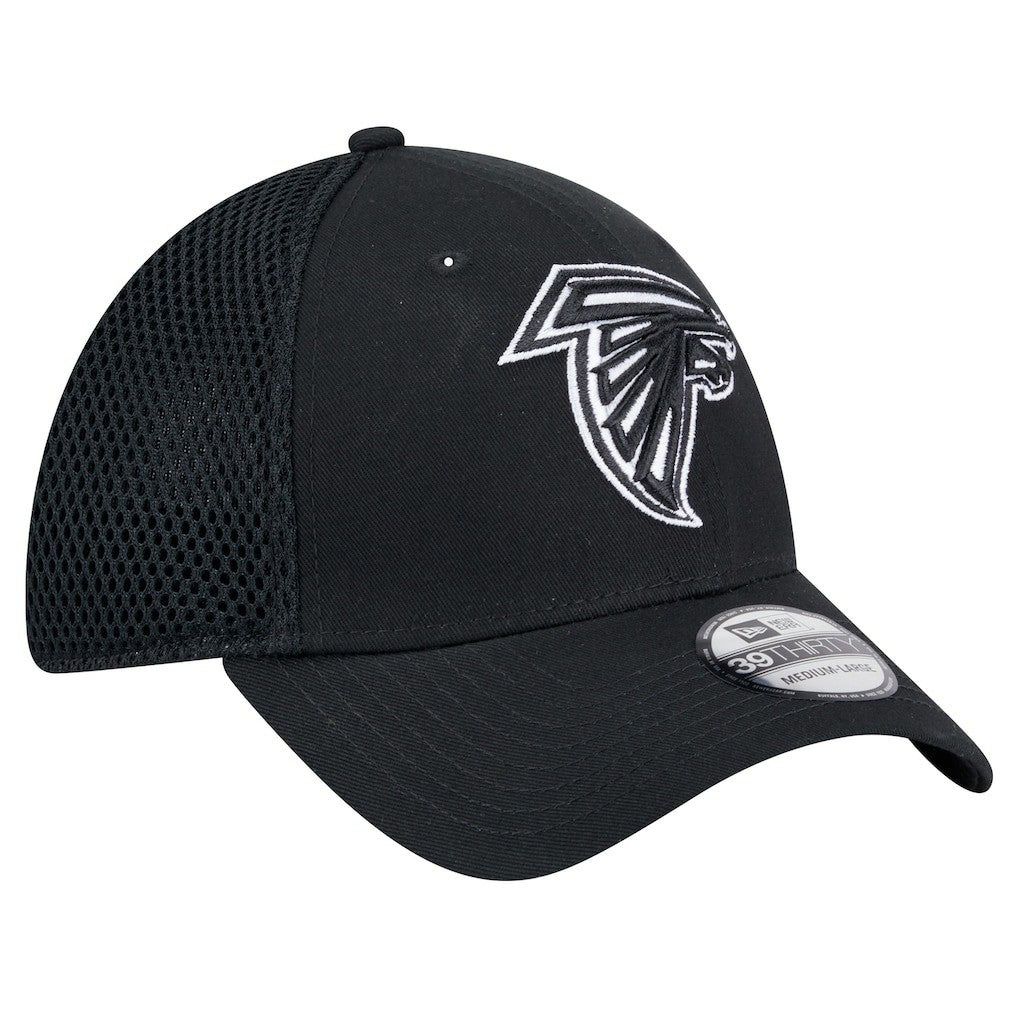 New Era Atlanta Falcons Black Main Neo 39THIRTY Flex Hat