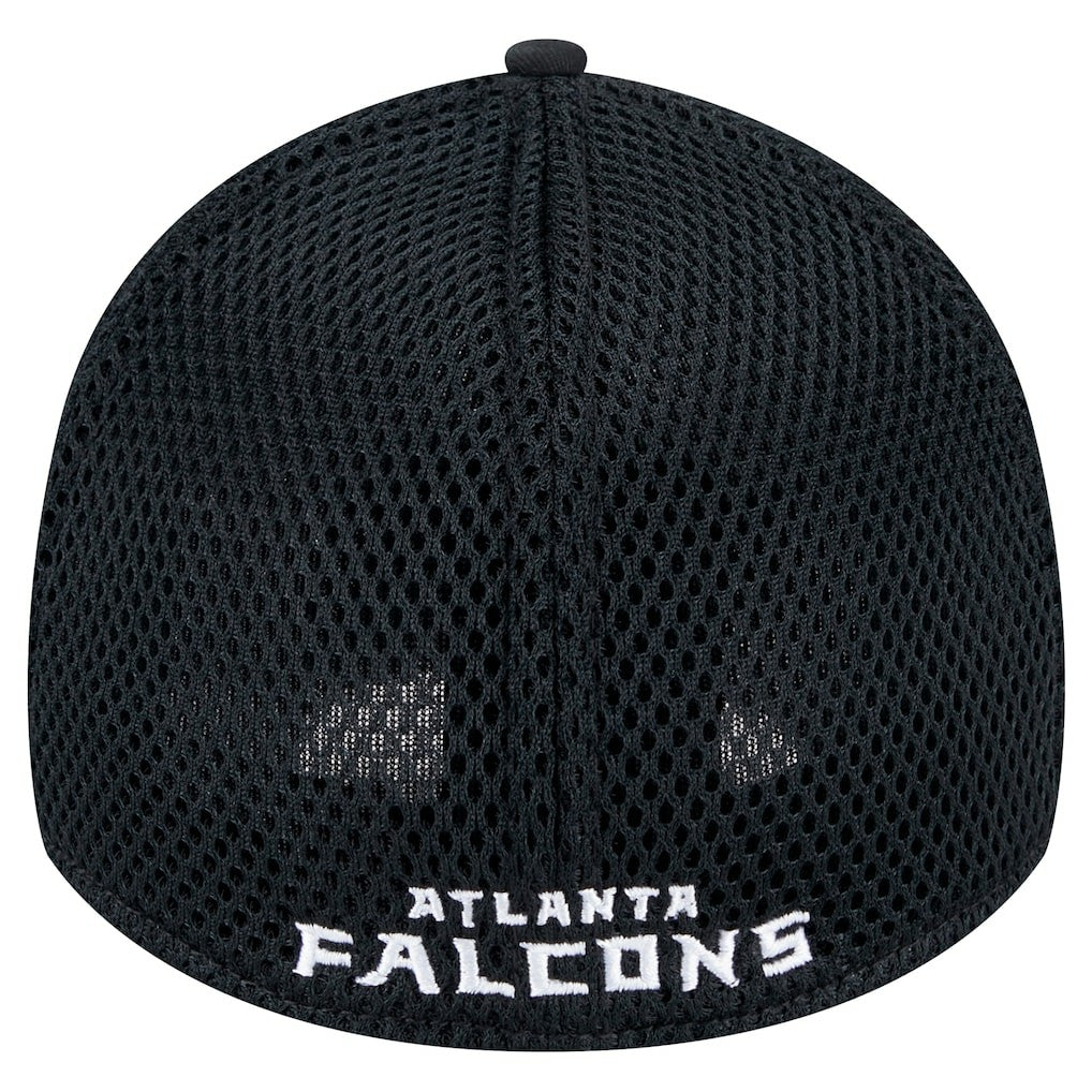 New Era Atlanta Falcons Black Main Neo 39THIRTY Flex Hat