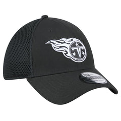 New Era Tennessee Titans Black Main Neo 39THIRTY Flex Hat