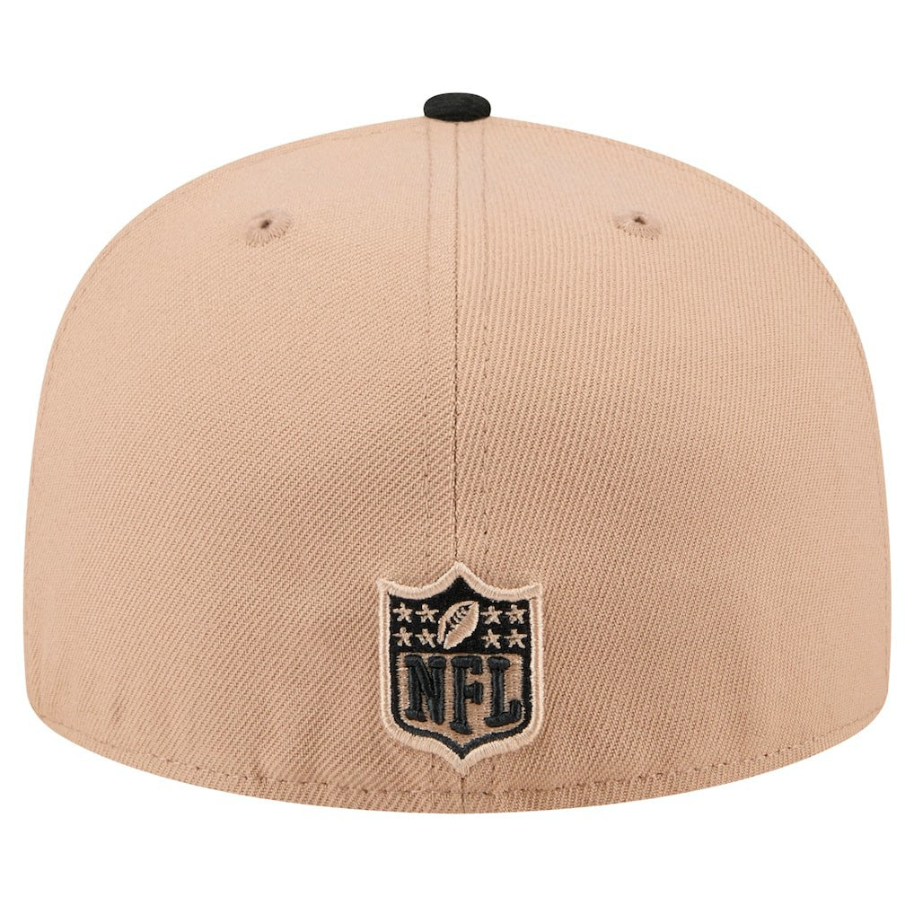 Cincinnati Bengals New Era Logo Main 59FIFTY Fitted Hat Tan