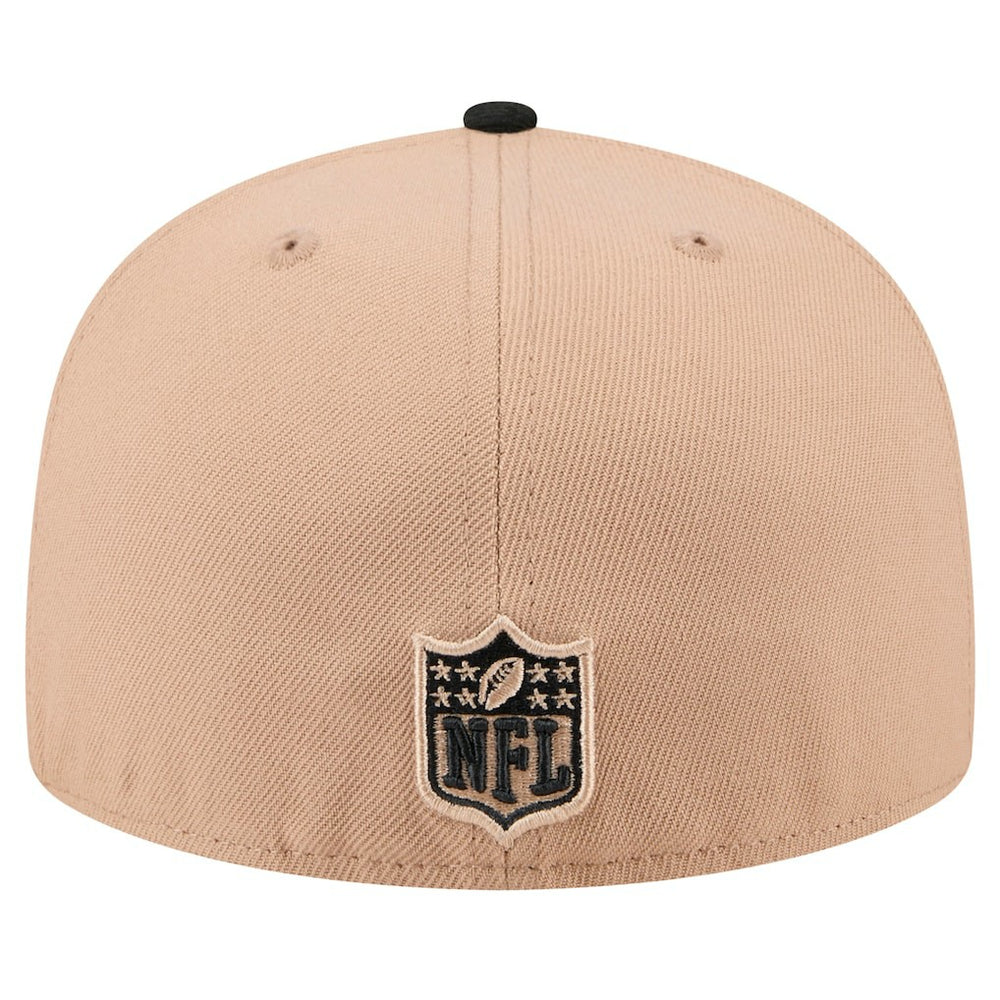 Cincinnati Bengals New Era Logo Main 59FIFTY Fitted Hat Tan