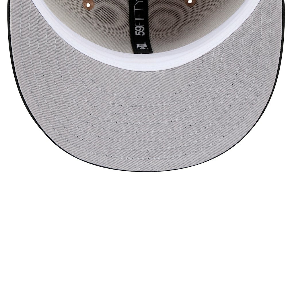 Cincinnati Bengals New Era Logo Main 59FIFTY Fitted Hat Tan