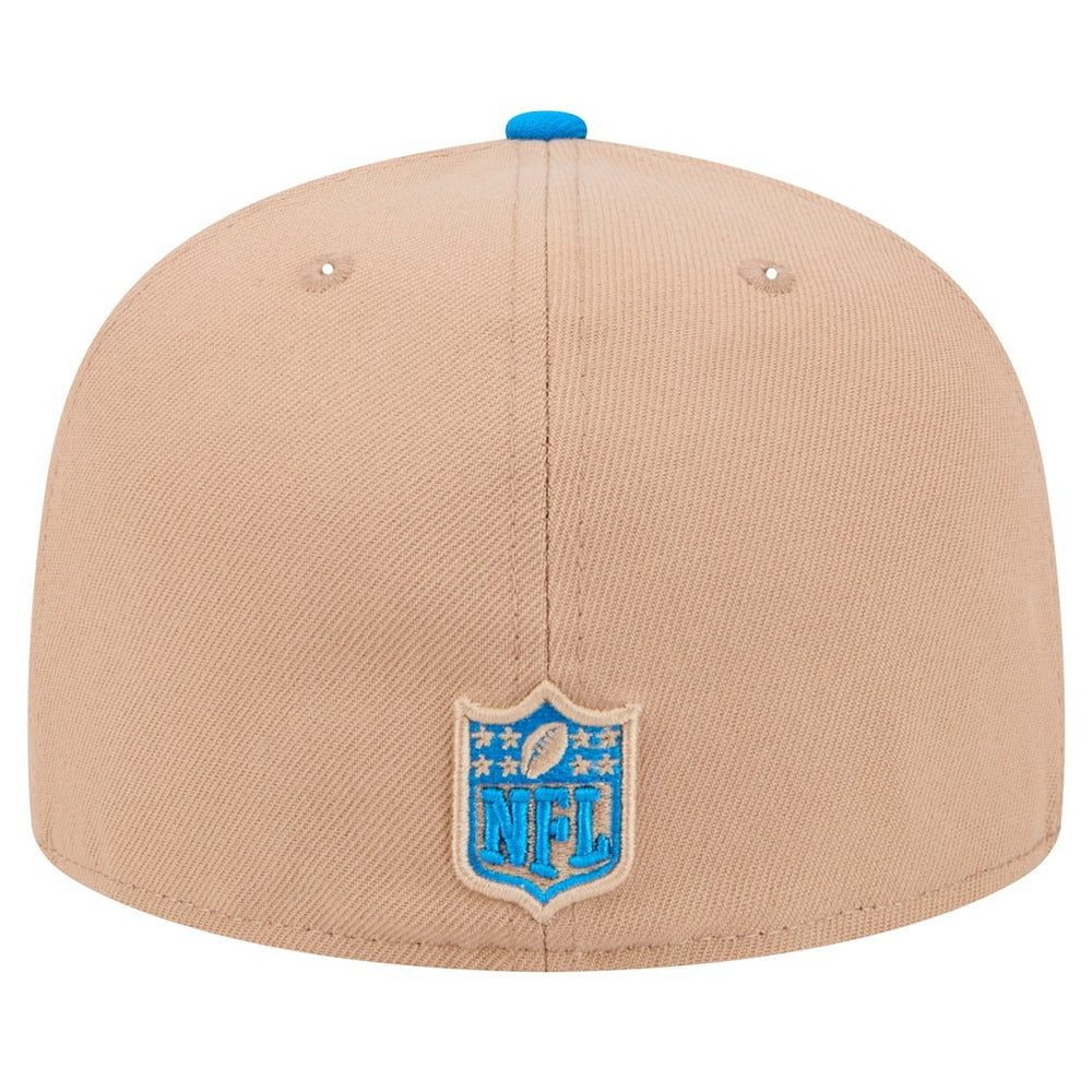 Detroit Lions New Era Logo Main 59FIFTY Fitted Hat Tan