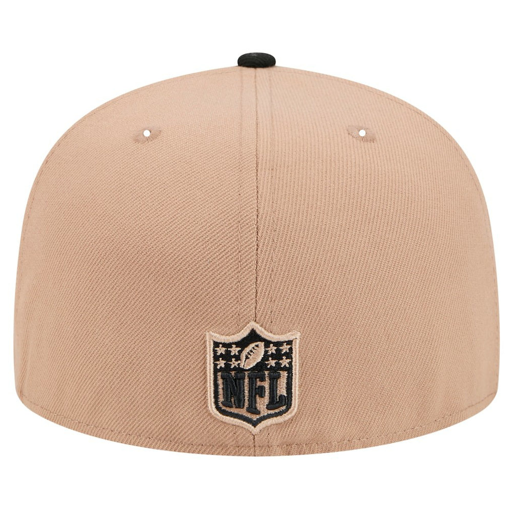 Pittsburgh Steelers New Era Logo Main 59FIFTY Fitted Hat Tan