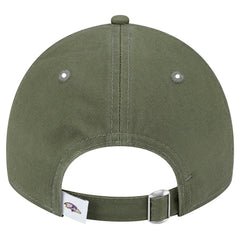 Baltimore Ravens New Era Main 9TWENTY Adjustable Hat Olive