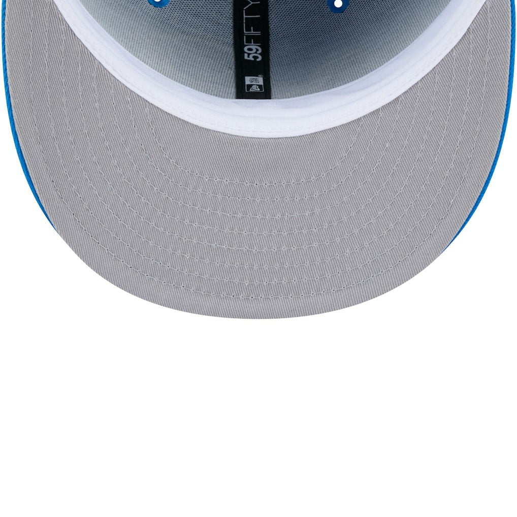 New Era Detroit Lions Blue Main 59FIFTY Fitted Hat