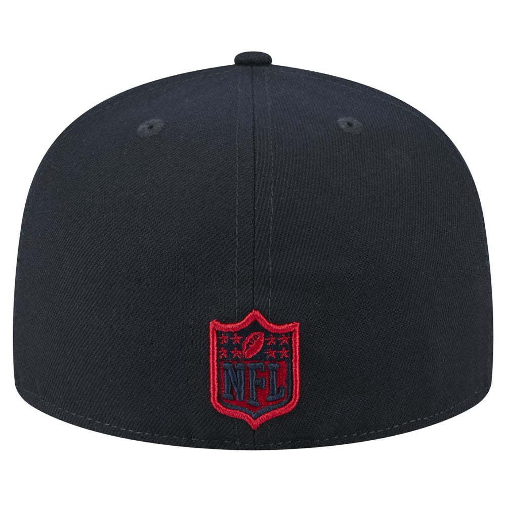 Houston Texans New Era Main 59FIFTY Fitted Hat Navy