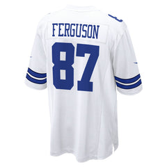 Jake Ferguson Dallas Cowboys Game Jersey White