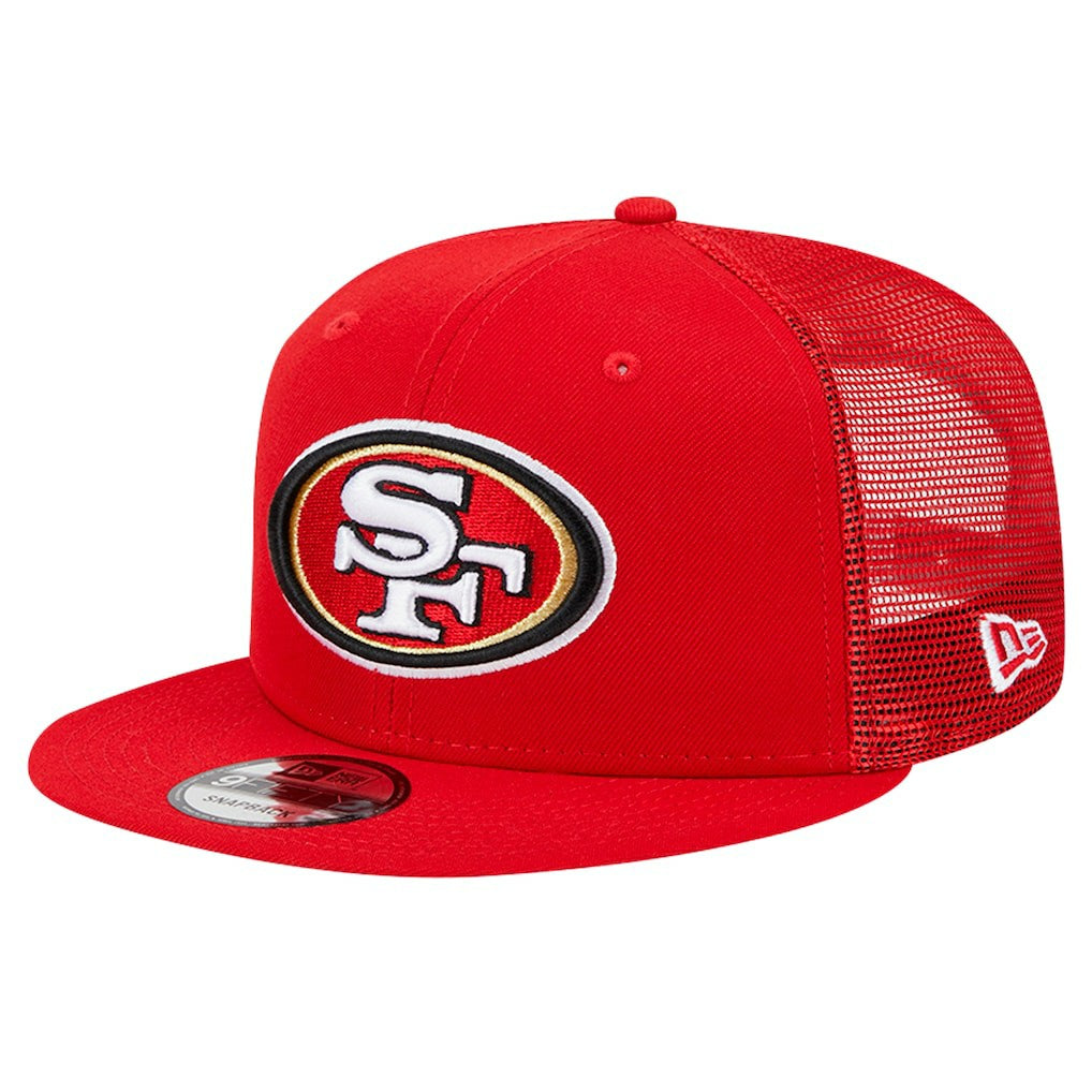 San Francisco 49ers New Era Main Trucker 9FIFTY Snapback Hat Scarlet