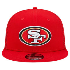 San Francisco 49ers New Era Main Trucker 9FIFTY Snapback Hat Scarlet