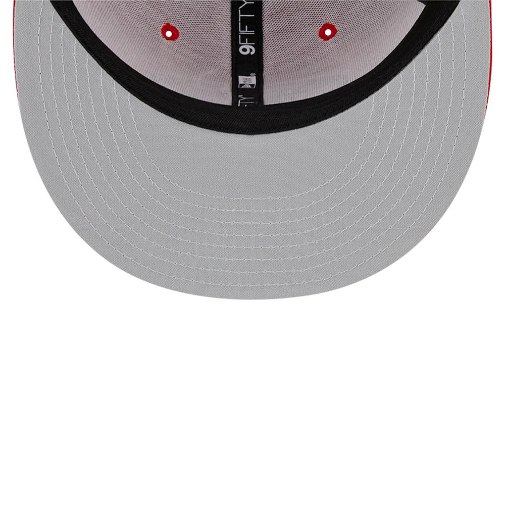 San Francisco 49ers New Era Main Trucker 9FIFTY Snapback Hat Scarlet