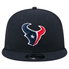 Houston Texans New Era Main Trucker 9FIFTY Snapback Hat Navy