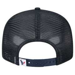 Houston Texans New Era Main Trucker 9FIFTY Snapback Hat Navy