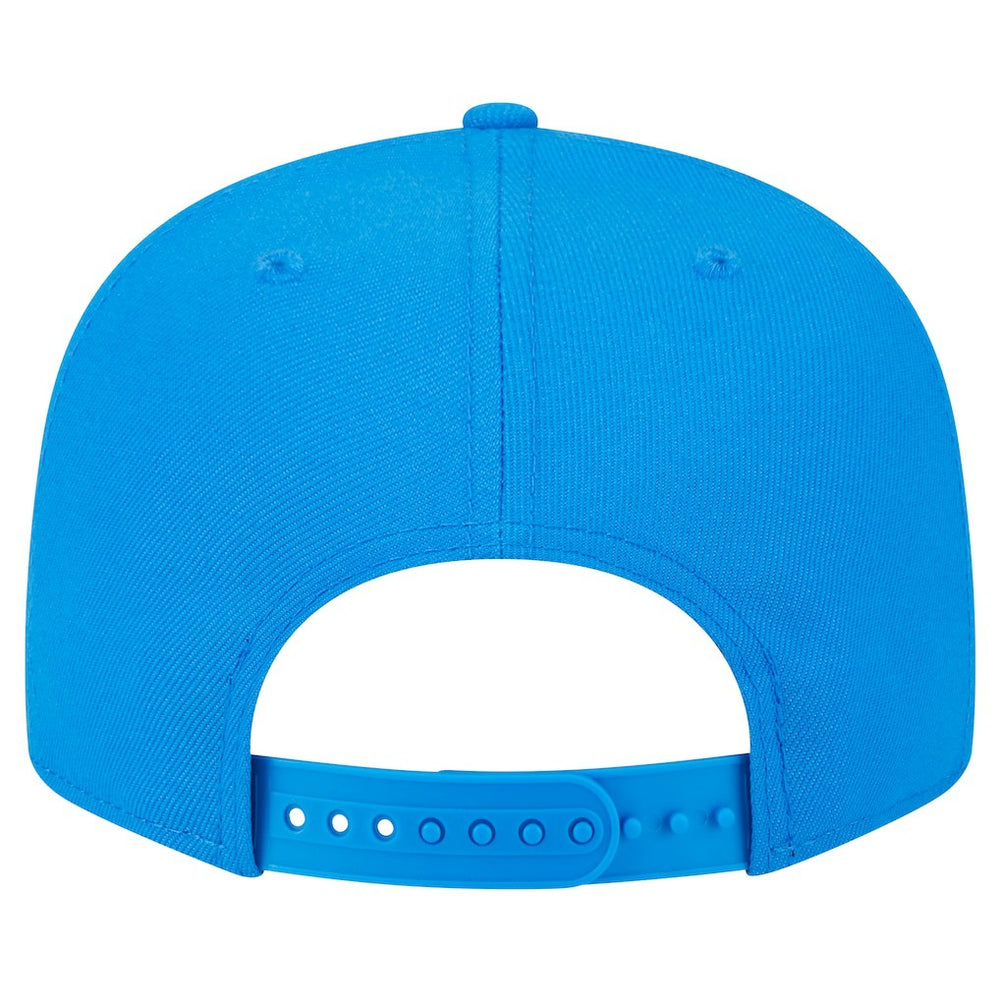 Detroit Lions New Era Main Script 9FIFTY Snapback Hat Blue