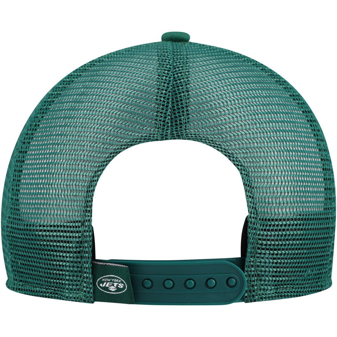 New York Jets New Era Youth Distressed 9FIFTY A-Frame Snapback Hat White/Green