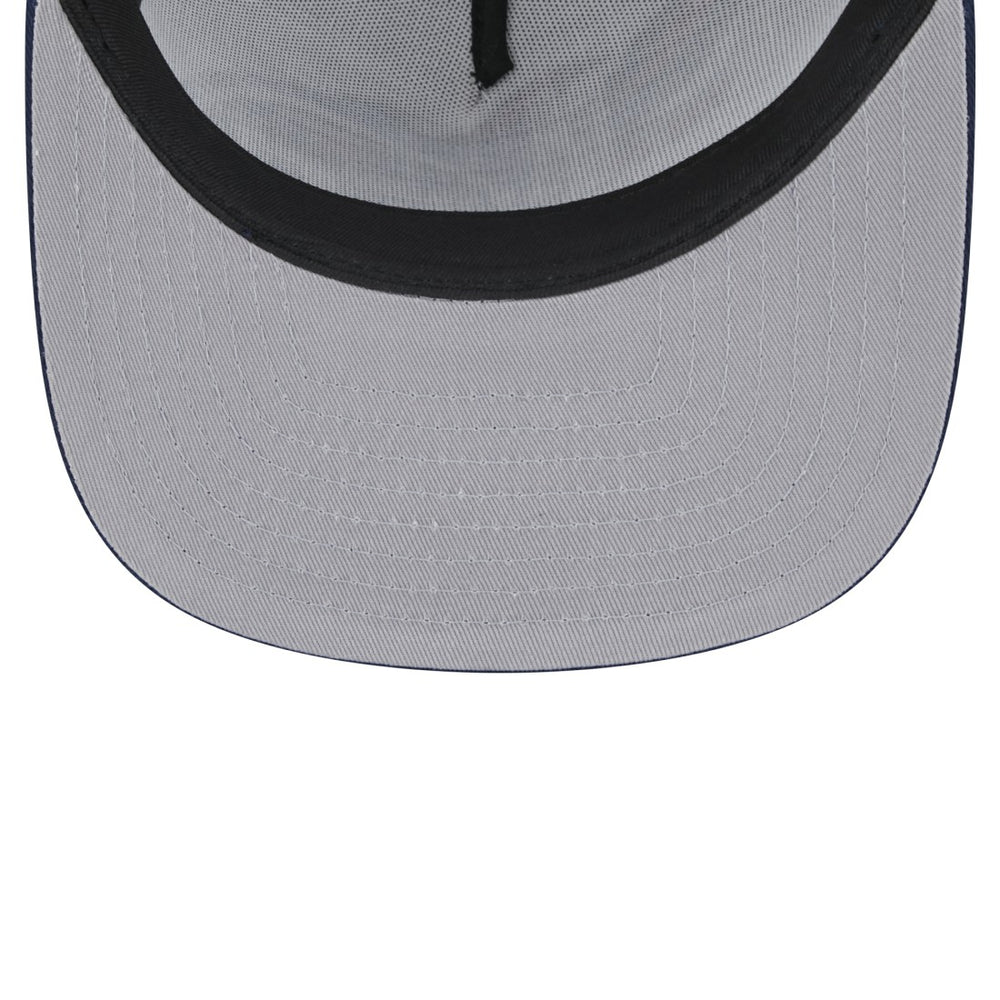 Tennessee Titans New Era Youth Distressed 9FIFTY A-Frame Snapback Hat White/Navy