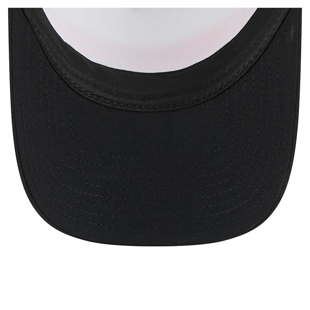 Cincinnati Bengals New Era Youth Sport Night Color Block 9FORTY A-Frame Trucker Adjustable Hat Black
