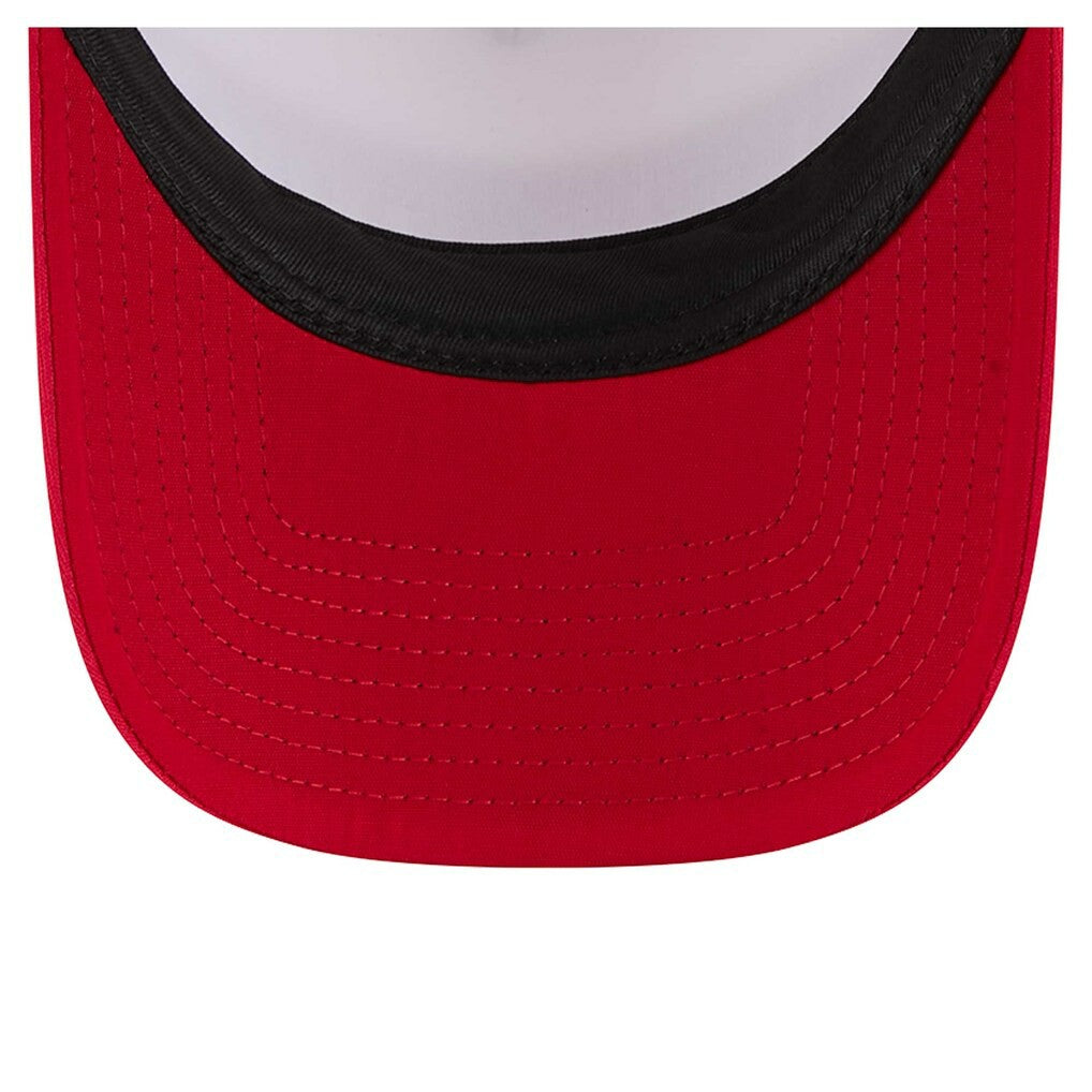San Francisco 49ers New Era Preschool Sport Night Color Block 9FORTY A-Frame Trucker Adjustable Hat Scarlet