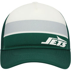 New York Jets New Era Preschool Sport Night Color Block 9FORTY A-Frame Trucker Adjustable Hat Green