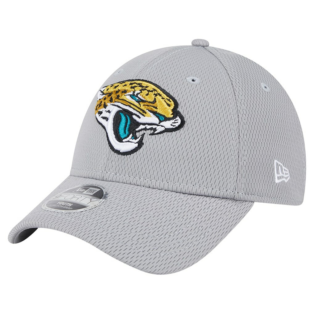 Jacksonville Jaguars New Era Youth Main 9FORTY Adjustable Hat Gray