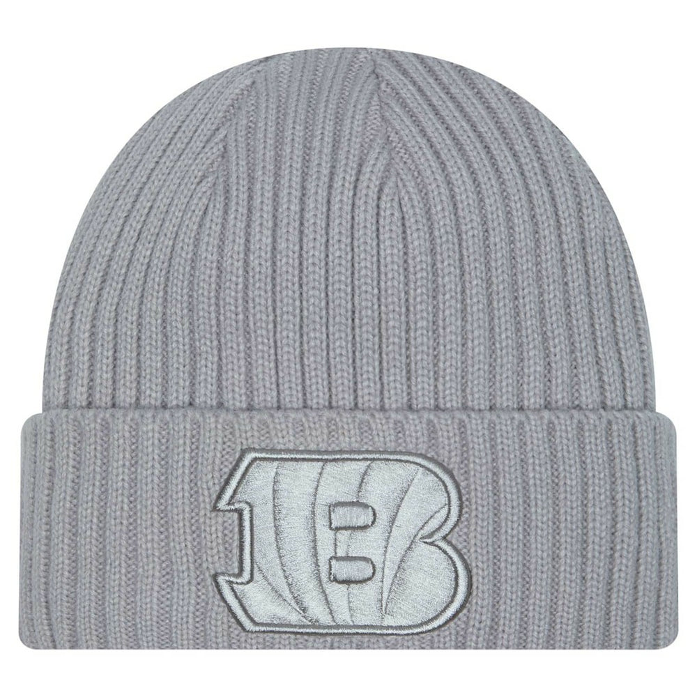 Cincinnati Bengals New Era Youth Color Pack Cuffed Knit Hat Gray