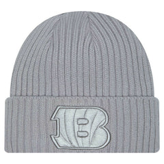 Cincinnati Bengals New Era Youth Color Pack Cuffed Knit Hat Gray