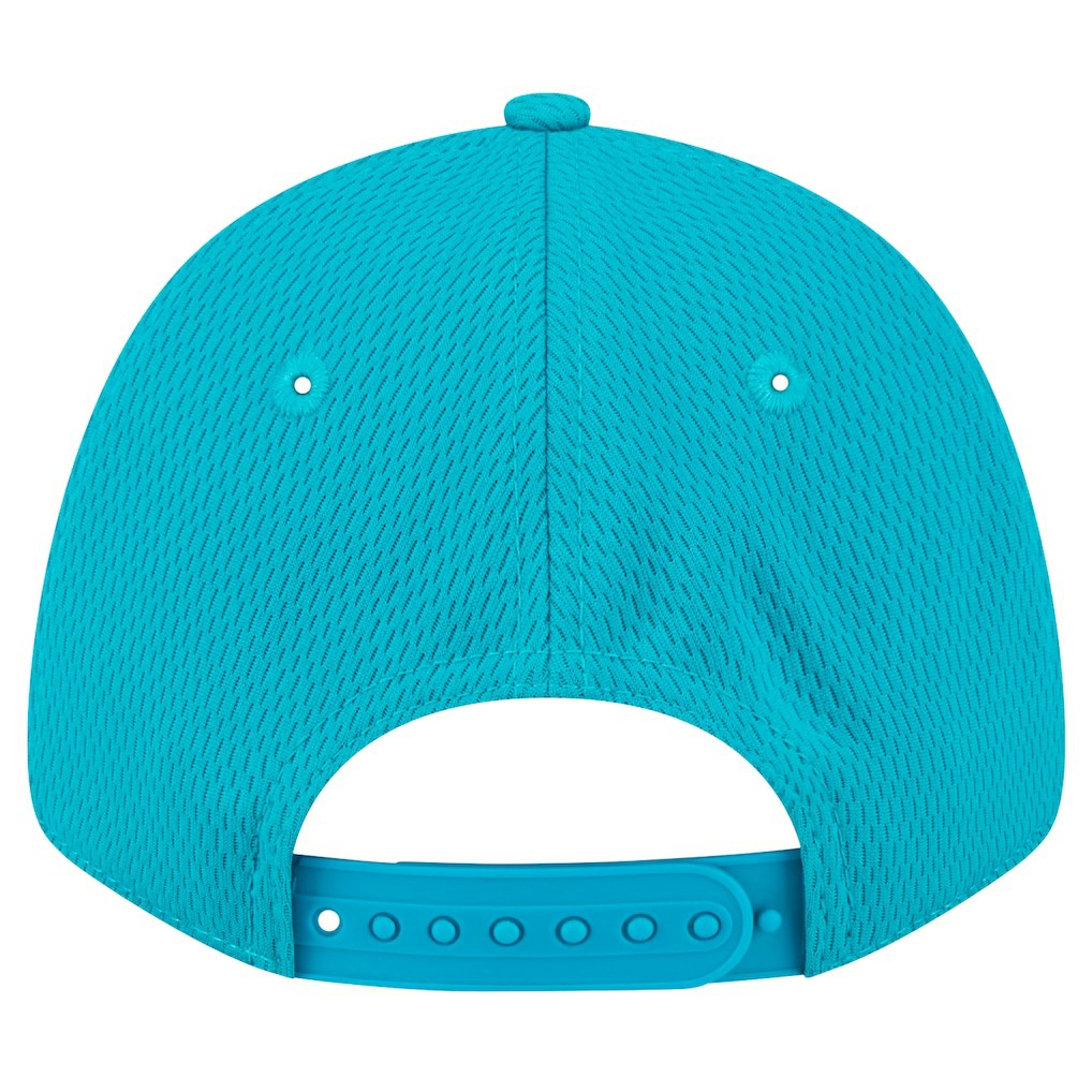 Miami Dolphins New Era Preschool Main 9FORTY Adjustable Hat Aqua