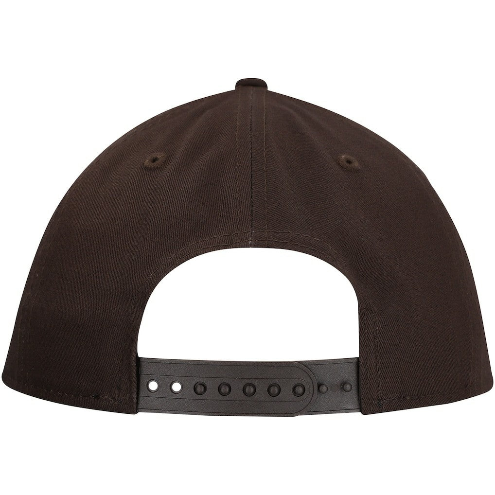 Cleveland Browns New Era Main Low Profile 9FIFTY Snapback Hat Brown