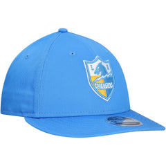 Los Angeles Chargers New Era Main Low Profile 9FIFTY Snapback Hat Powder Blue