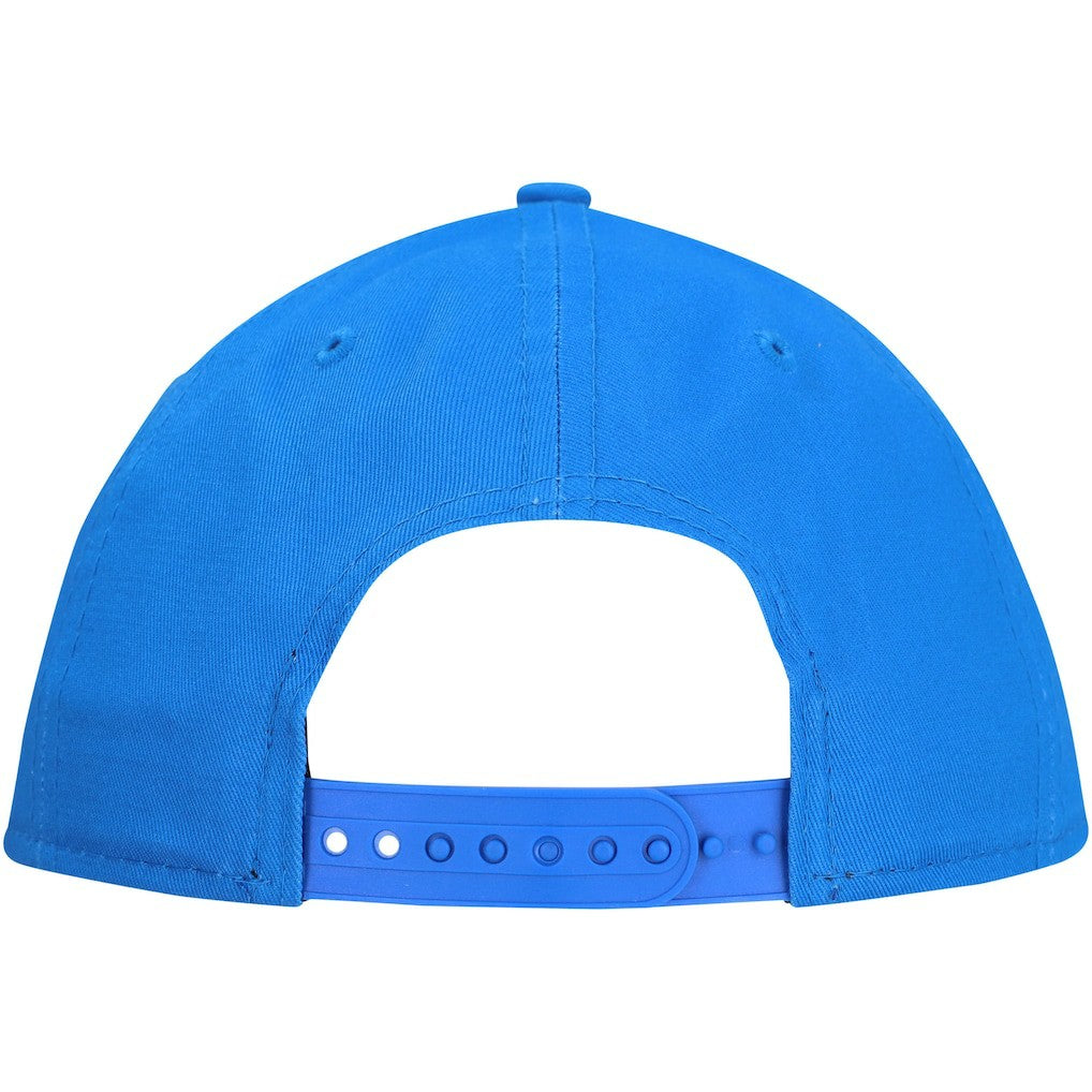 Detroit Lions New Era Main Low Profile 9FIFTY Snapback Hat Blue