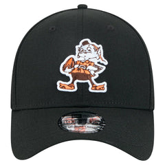 Cleveland Browns New Era Throwback Main 39THIRTY Flex Hat Black