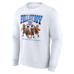 Fall Out Boy x Oklahoma City Thunder So Much For (2our) Dust Fleece Pullover Sweatshirt White
