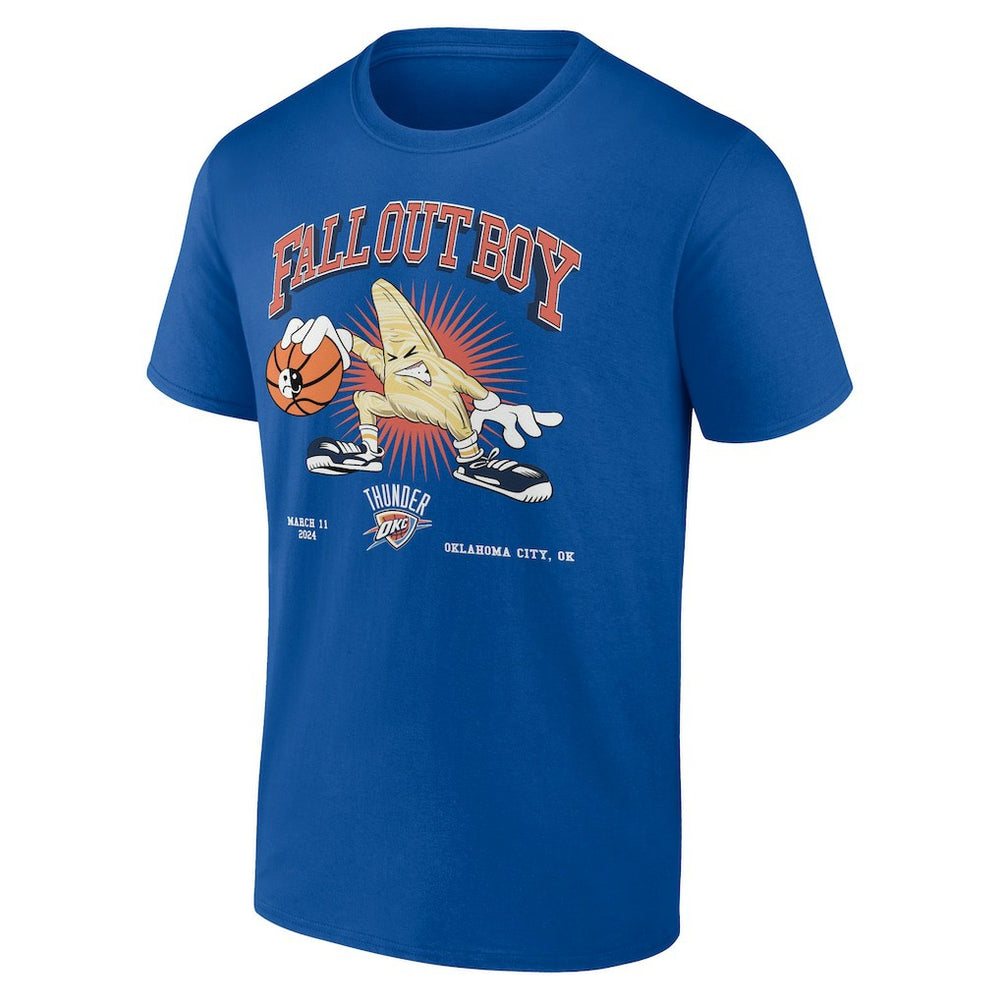 Fall Out Boy x Oklahoma City Thunder So Much For (2our) Dust T-Shirt Blue