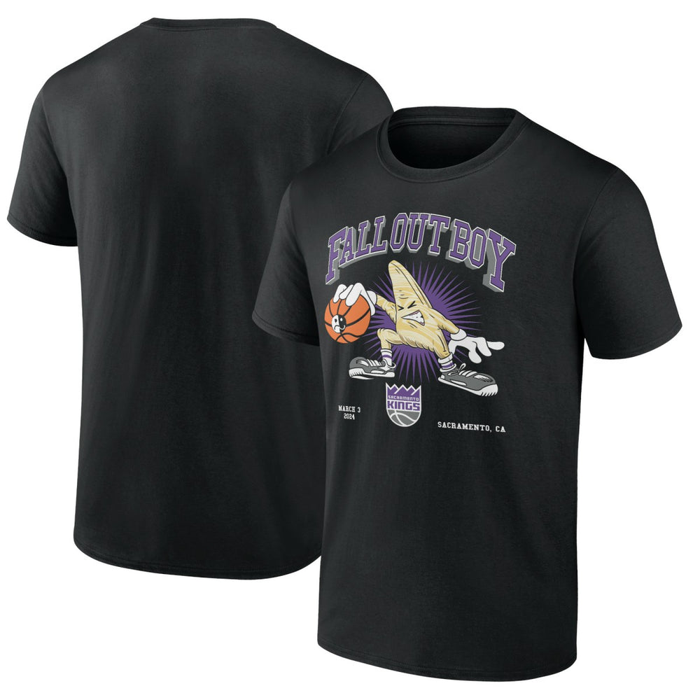 Fall Out Boy x Sacramento Kings So Much For (2our) Dust T-Shirt Black