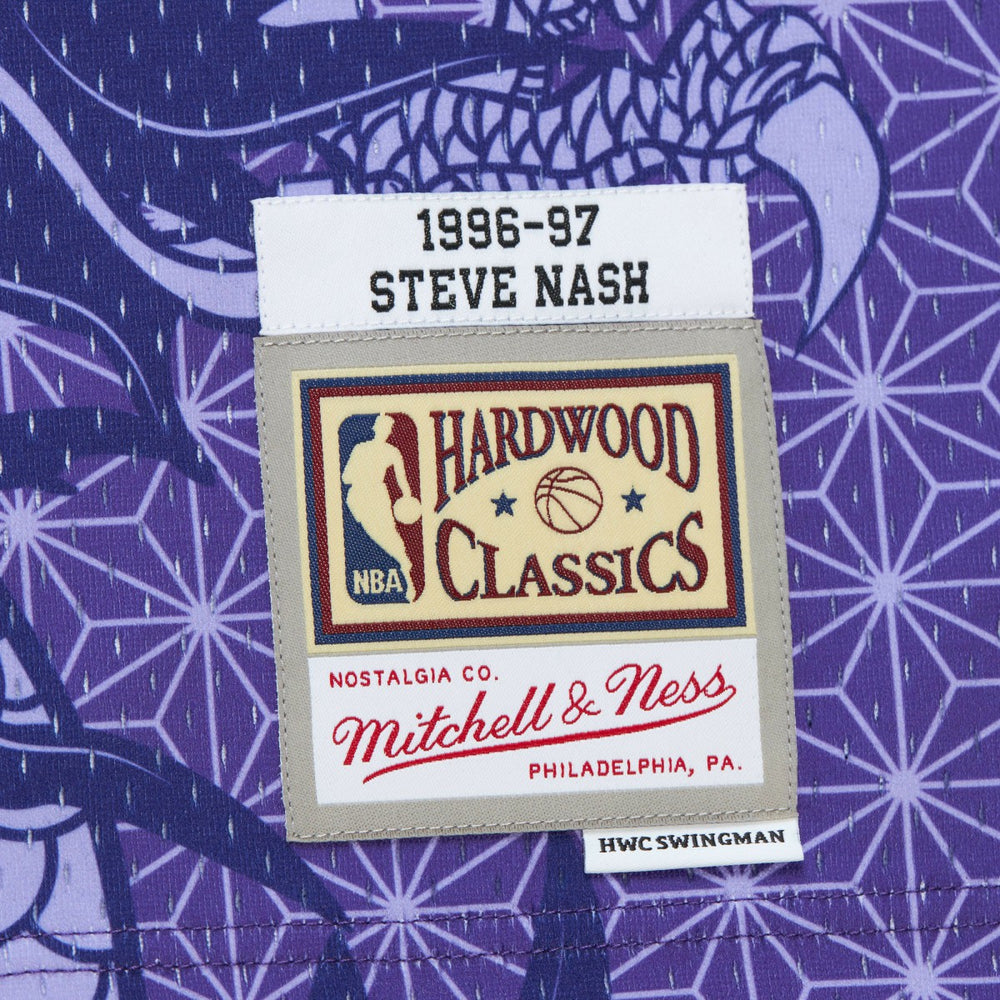 Steve Nash Phoenix Suns 1996/97 Hardwood Classics Asian Heritage 6.0 Swingman Throwback Player Jersey Purple